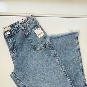 Free People Izzy Low Rise Flare Jeans